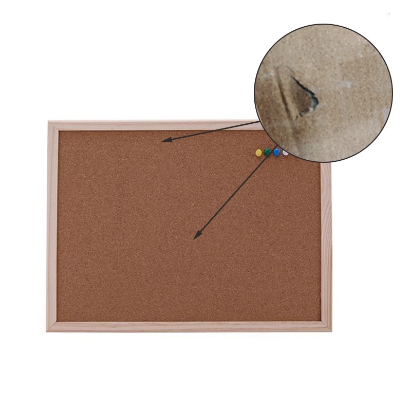 Panou pluta 60x90 cm, rama lemn, prindere pe perete, ace incluse, RESIGILAT - imagine 7